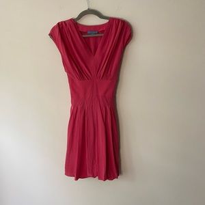 100% Silk Dress with waist tie size M